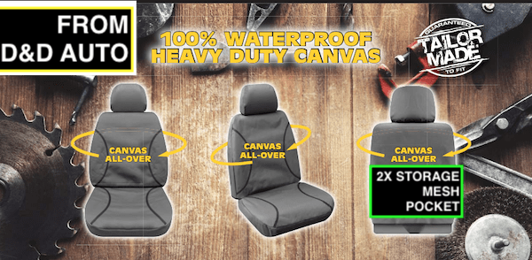 full canvas seat cover