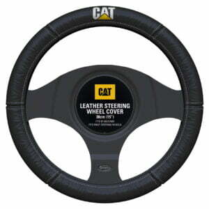 Caterpillar Leather Steering Wheel Cover