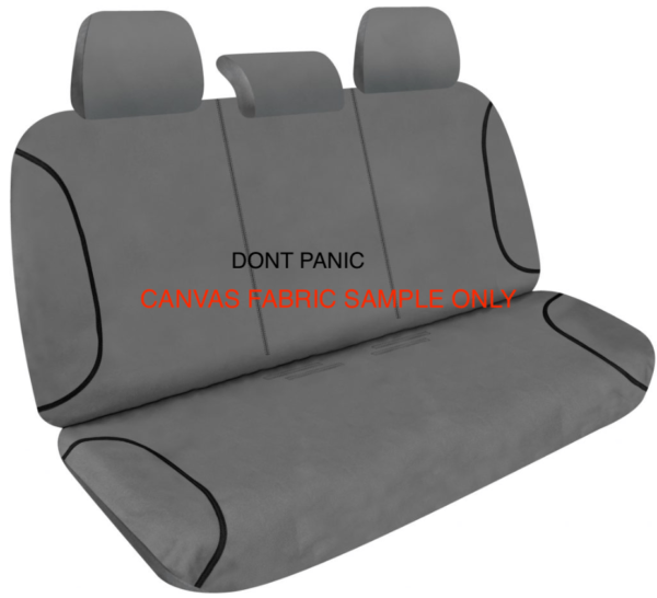 CANVAS SEAT COVER REAR