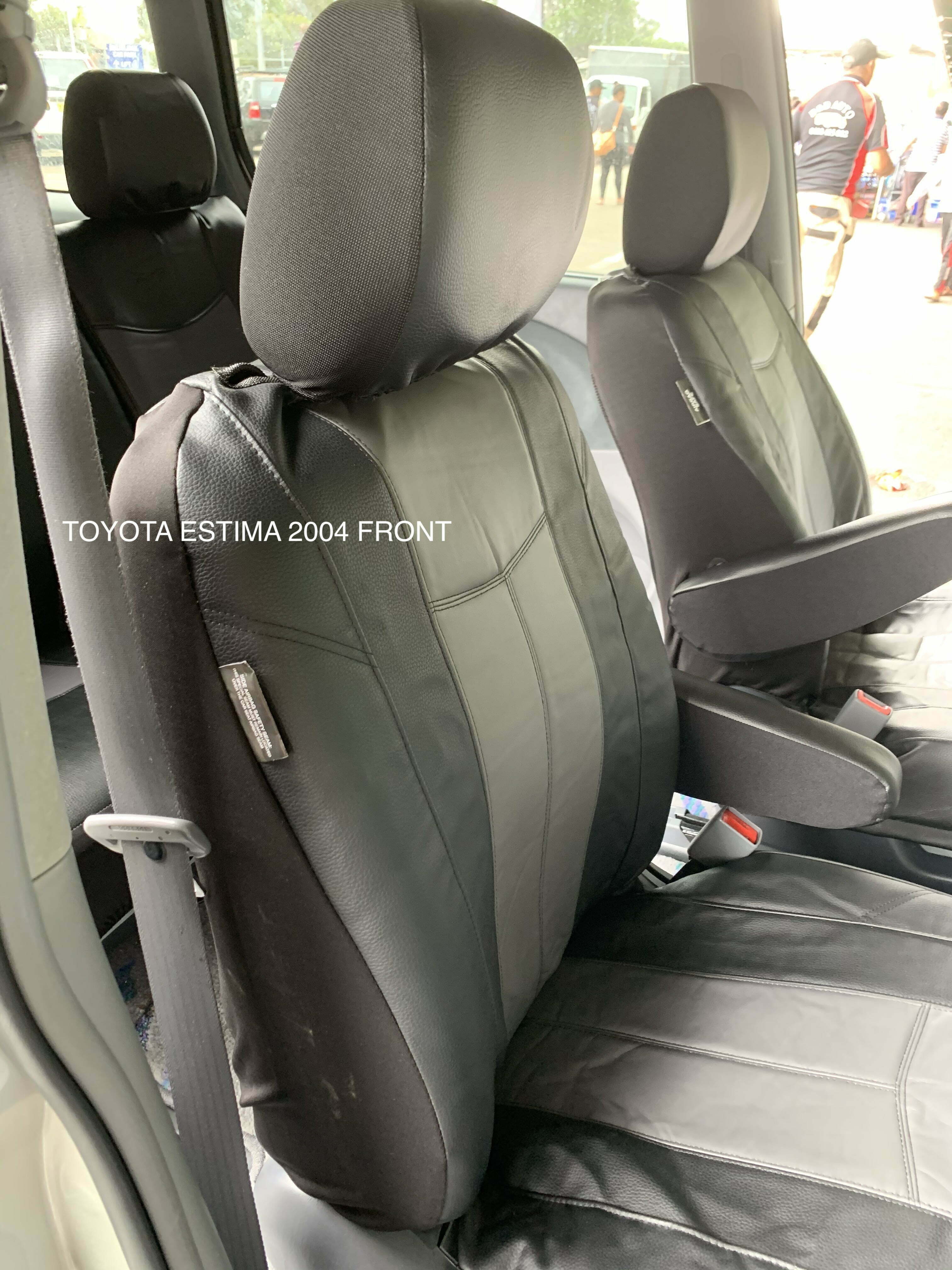 car seat covers leather look