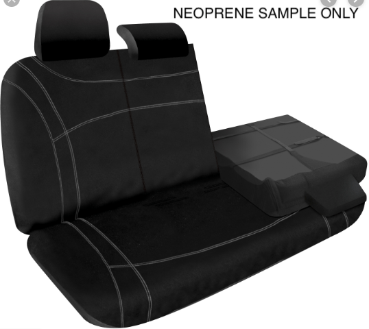 NEOPRENE SEAT COVERS WITH FOLD DOWN