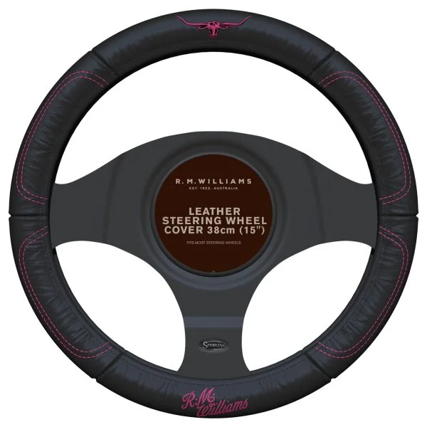 RMW PINK LEATHER STEERING
