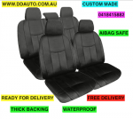LEATHER LOOK SEAT COVER