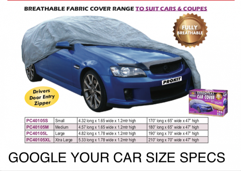 CAR COVER BREATHABLE DD Auto Accessories