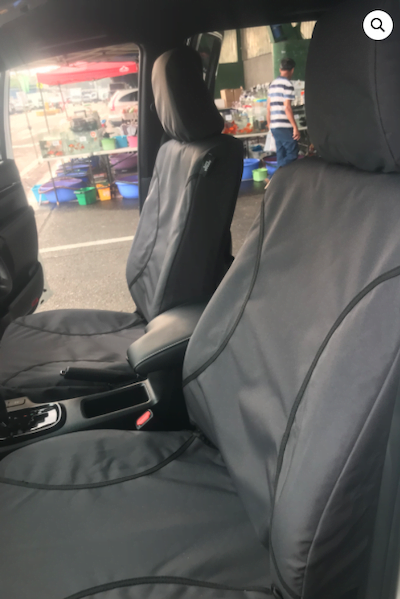 CANVAS FRONT SEAT COVERS