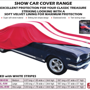 SHOW CAR COVER RED