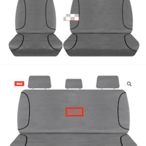 hilux seat covers
