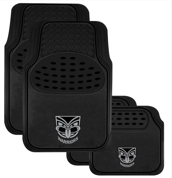 NRL CAR MATS WARRIORS NEW