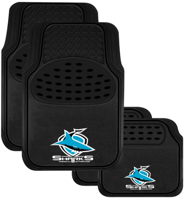 NRL Car Mats SHARKS NEW