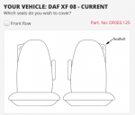 daf seat covers