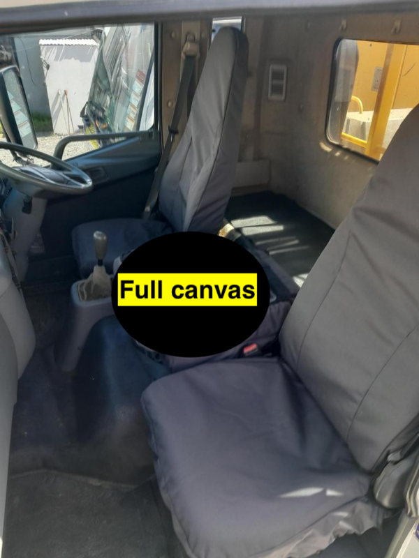 heavy duty full canvas seat covers