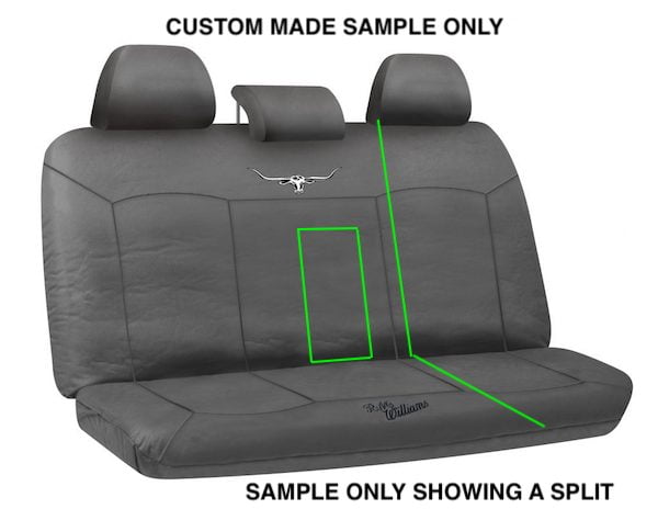 rm william rear seat charcoal