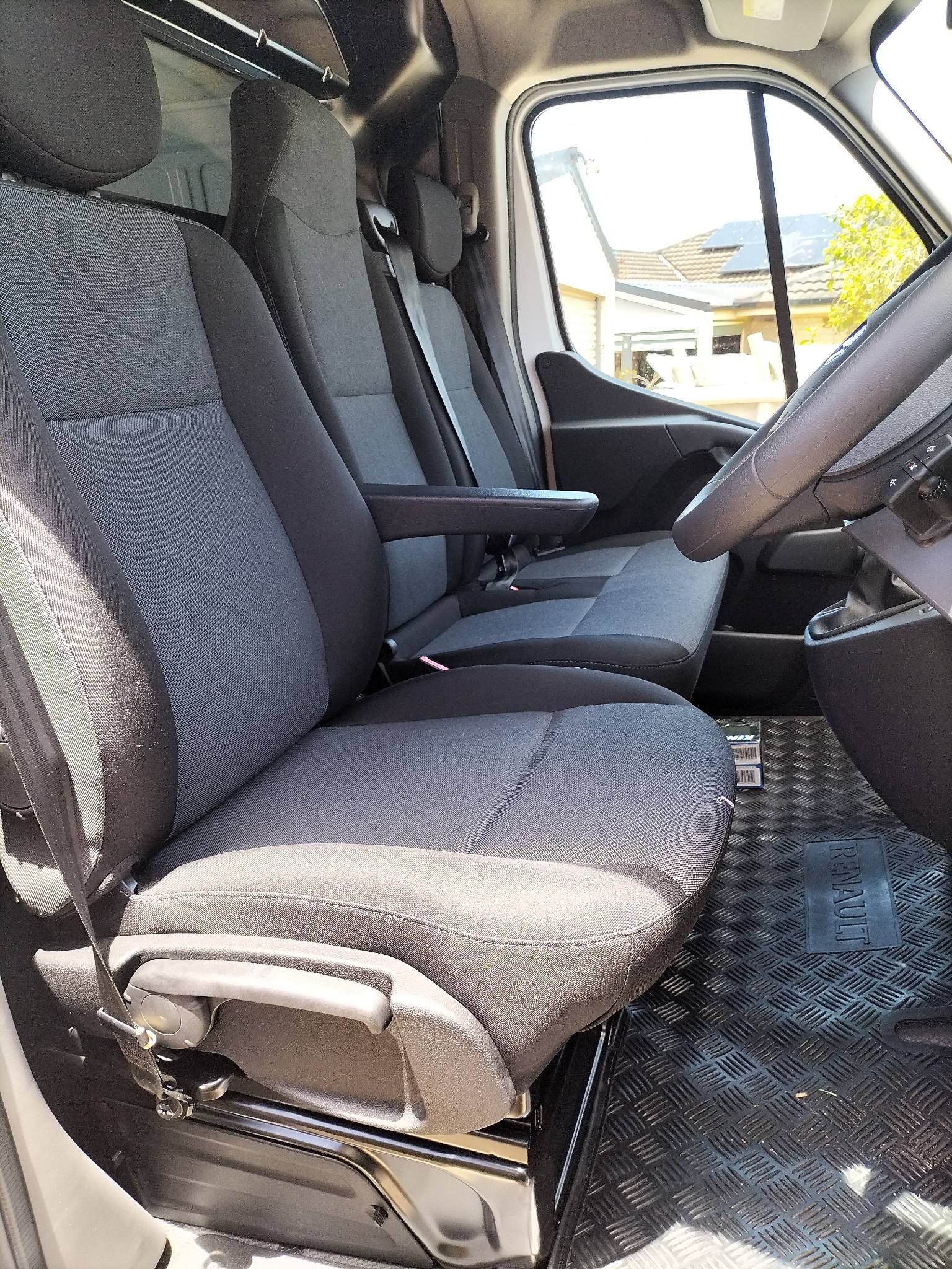 UK Custom Covers Renault Master Tailored Seat Covers (2010-2024) - Waterproof Heavy Duty PU