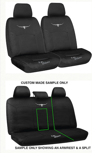 rm william canvas seat covers