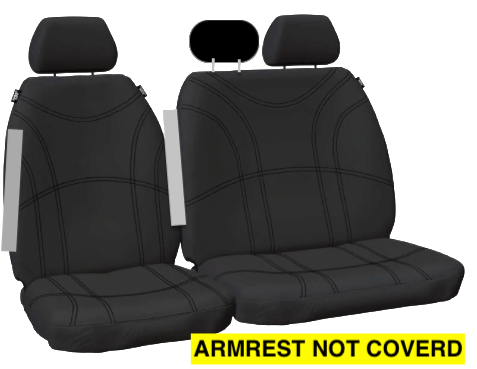 seat covers with dual armrest