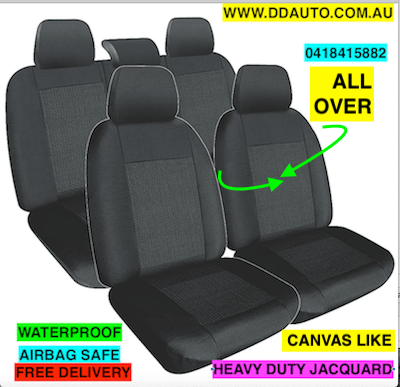 REAR seat covers fit Kia Cerato BD Premium neoprene Front FB MP 2018-on 