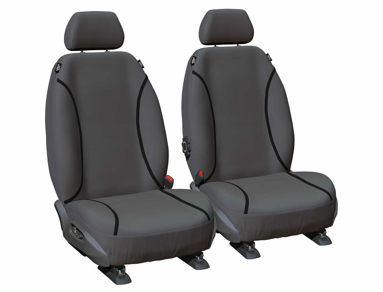 CANVAS GREY SEAT COVERS
