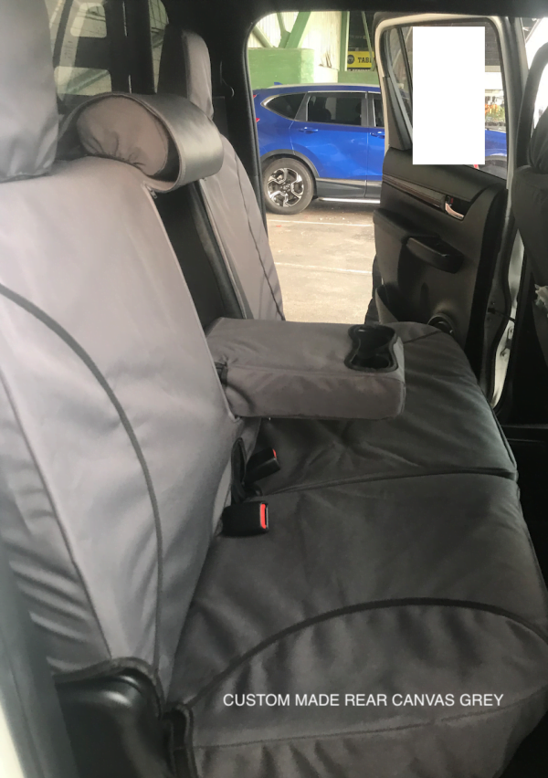 CANVAS REAR SEAT COVER