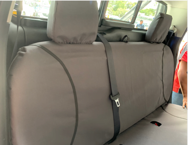 canvas rear seat