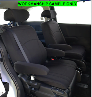 SEAT COVERS WITH 2 ARMREST