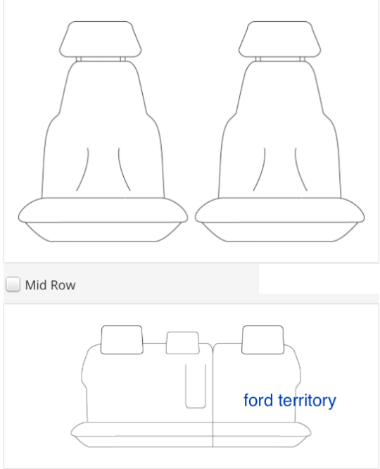 ford territory front and rear