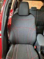 neoprene red seat covers