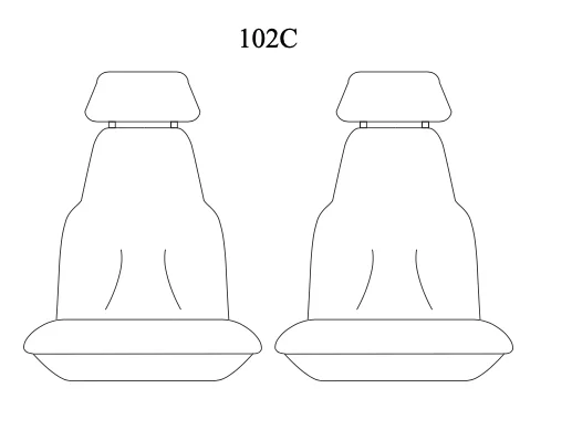 KAB564 Seat Cover Single Seat Aussie Made - Image 2