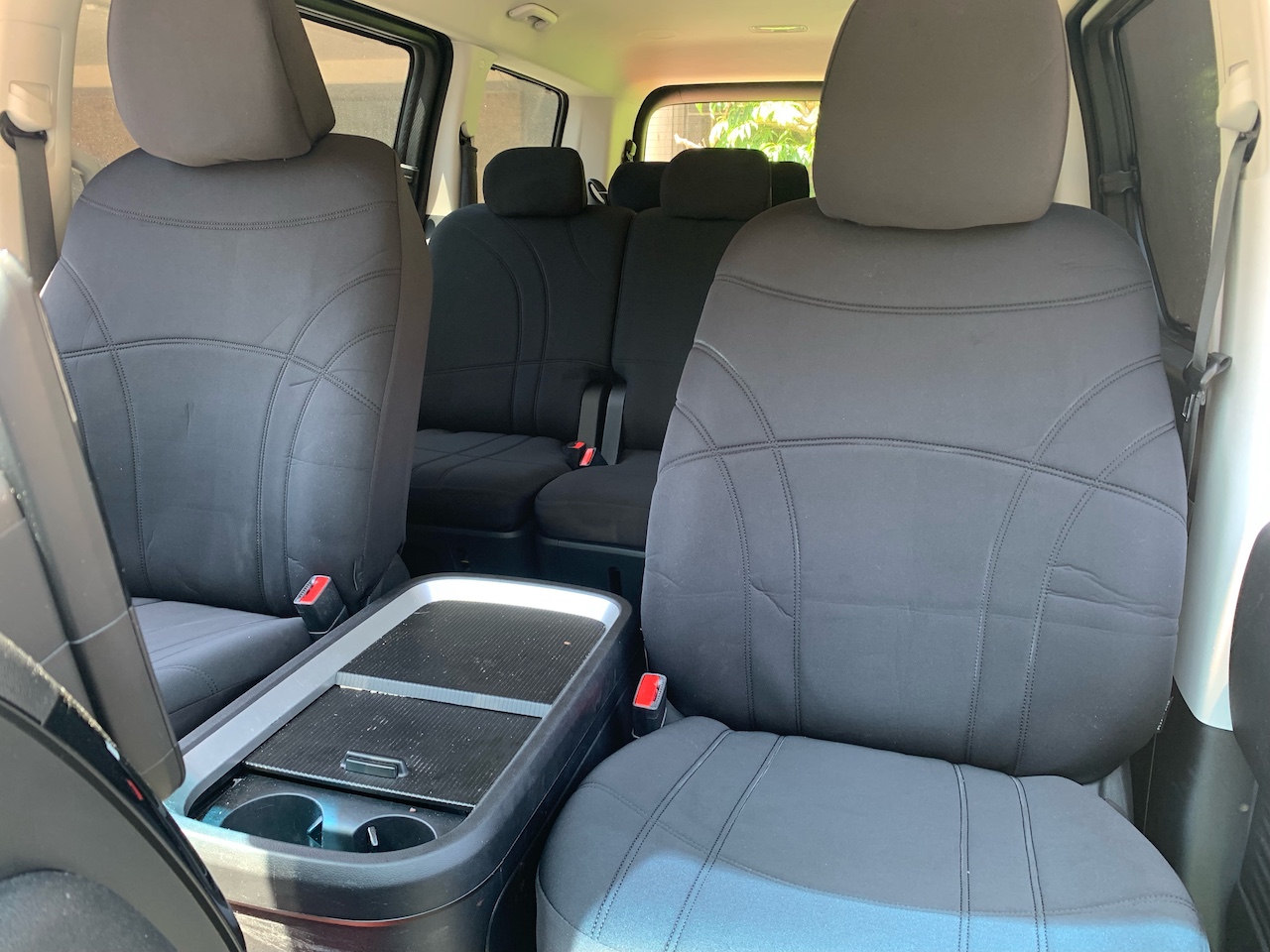 UK Custom Covers Tailored Front Seat Covers For Land Rover Freelander 2 (2006-2015) – Black