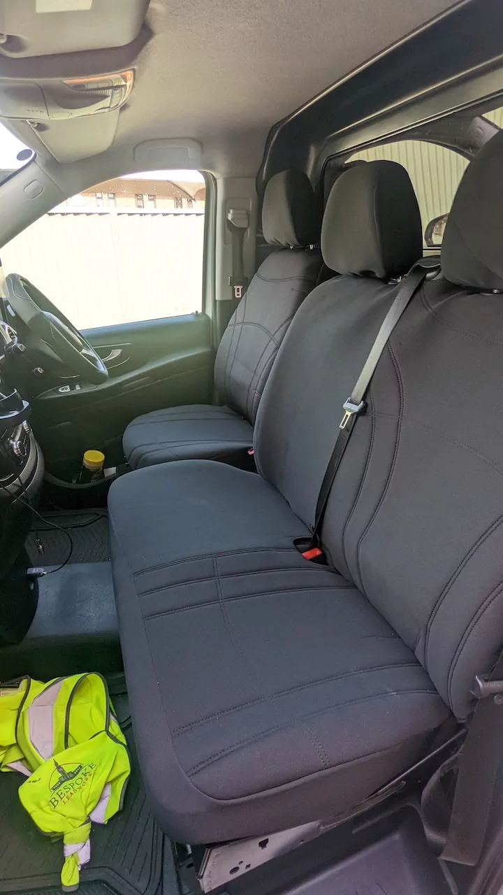 The Mercedes Vito Seat Covers will be all Australian made