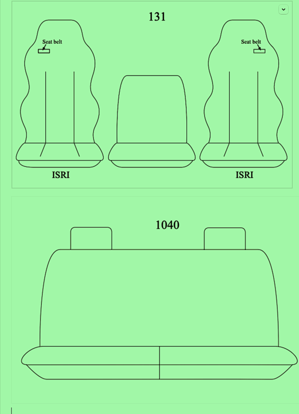 isuzu seat covers