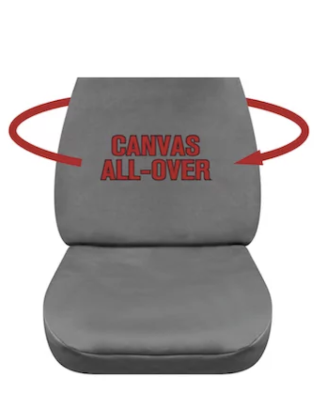 canvas all over seat cover