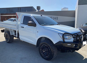 D-Max single cab seat covers
