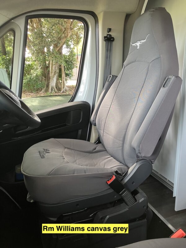 Rm Williams canvas grey seat covers