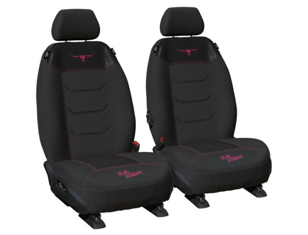 RM william mesh pink seat covers