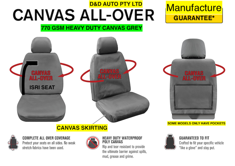 canvas seat cover