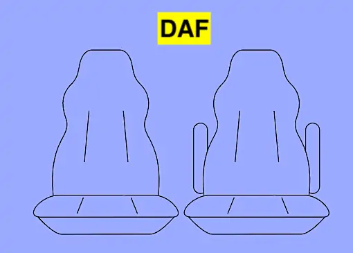 daf seat covers