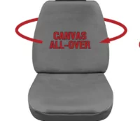 canvas seat cover