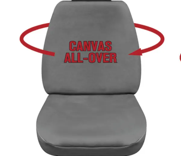 canvas seat cover