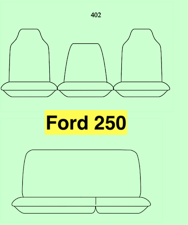 ford 250 seat covers