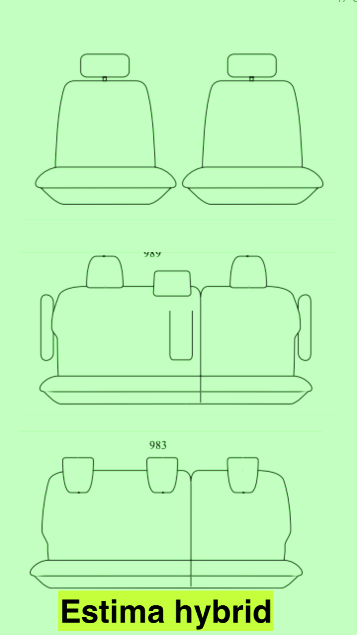 Estim hybrid seat covers