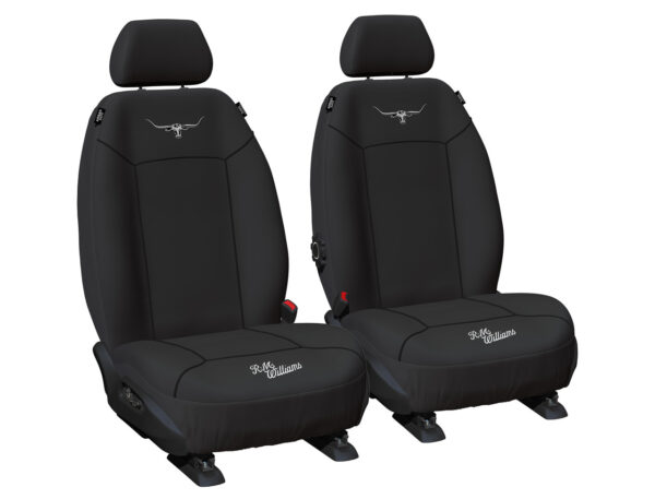 RM WILLIAMS BLACK SEAT COVERS