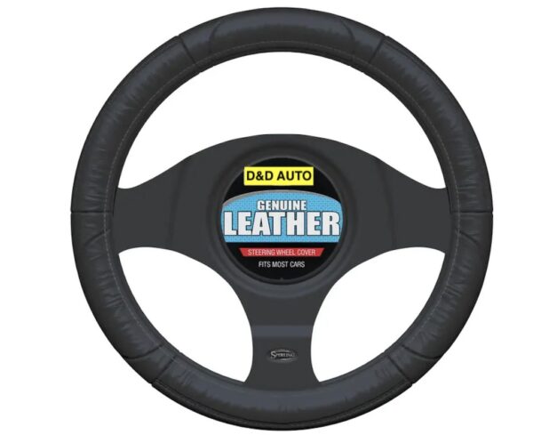 Genuine Leather steering 38 cm