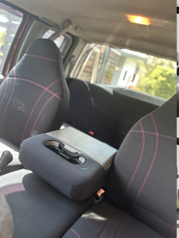 neoprene seat covers black pink stitching