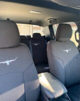 RM WILLIAMS CANVAS BLACK SEAT COVERS