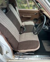 bench seat cover brown tweed