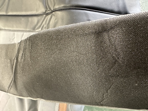 Foam backing