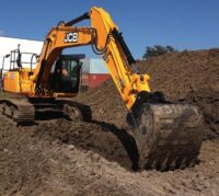 JCB TRACKED EXCAVATOR SEAT COVER