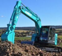 KOBELCO EXCAVATOR Seat cover