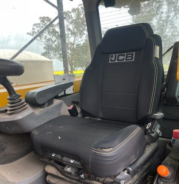JCB Loadall Seat Cover Single Seat Australian Made - Image 2