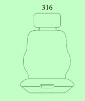 EXCAVATOR SEAT COVERS